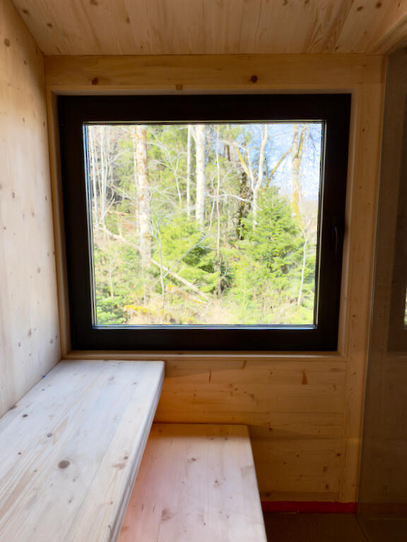 Sauna con vista