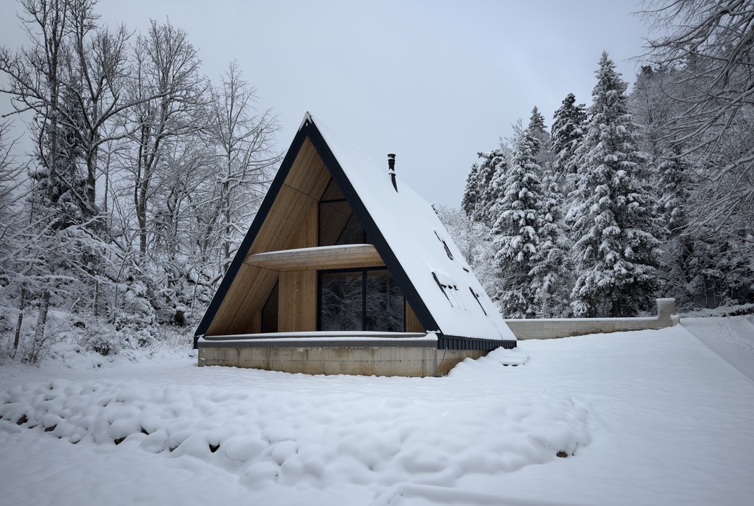 La casa in inverno